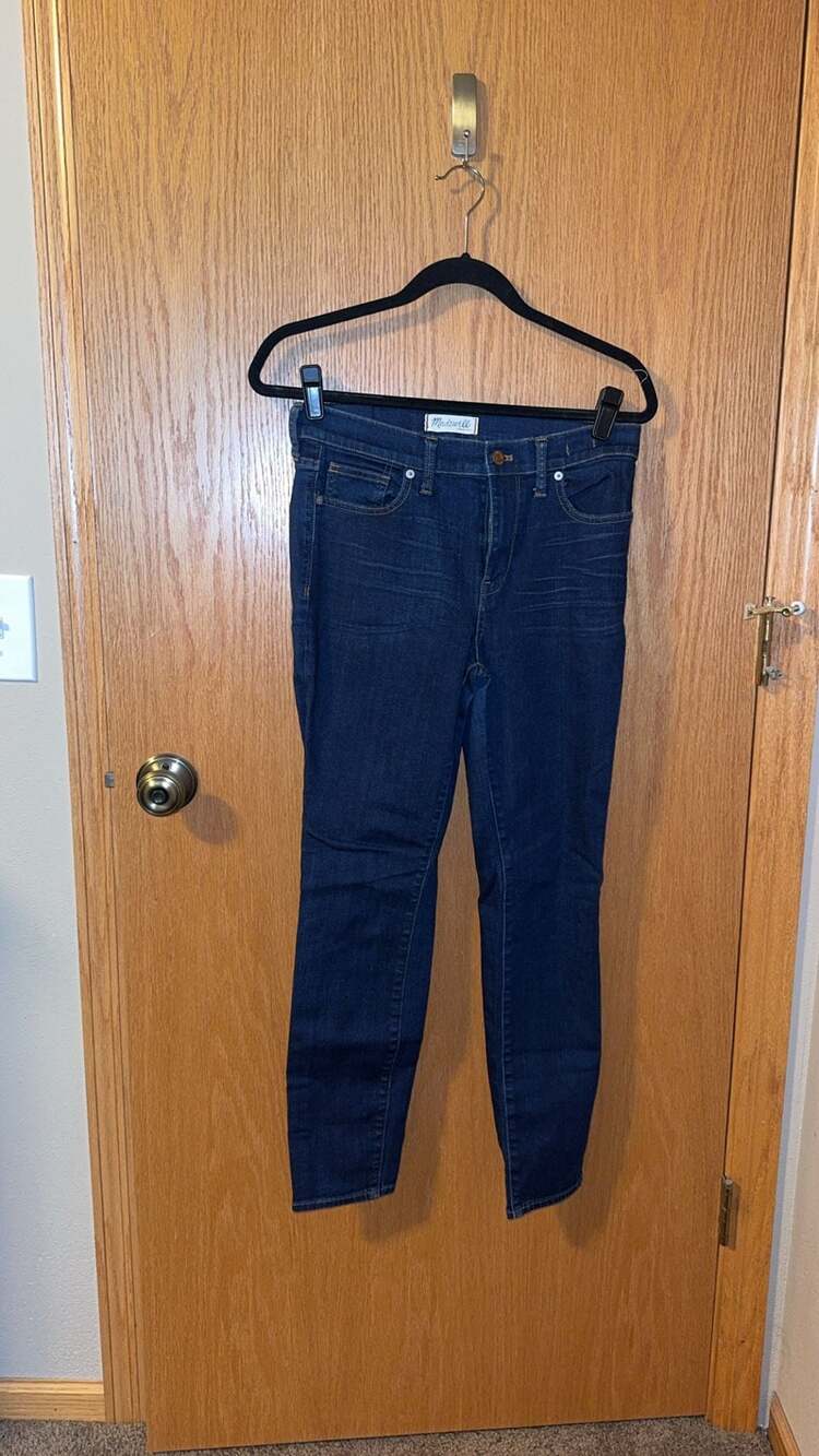 Madewell High Riser Skinny Jeans Size 28
